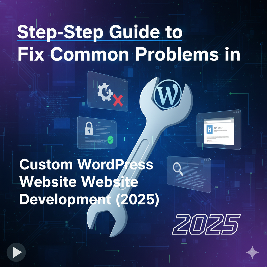 Step-by-Step Guide to Fix Common Problems in Custom WordPress Website ...